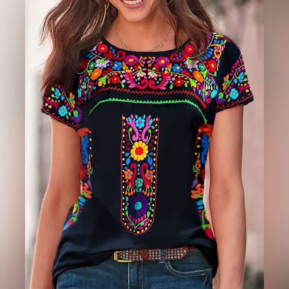 Floral Print T-Shirt